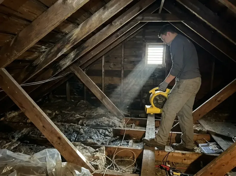 attic-water-damage-drying-proc-007 — frequently asked questions, Emergency Water Extraction & 24/7 Flood Response in Foothil…
